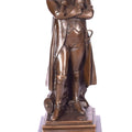 Napoleon Bonaparte – Bronze Sculpture of the Emperor on Marble Base